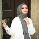 Bambu Kraş Şal - Duman