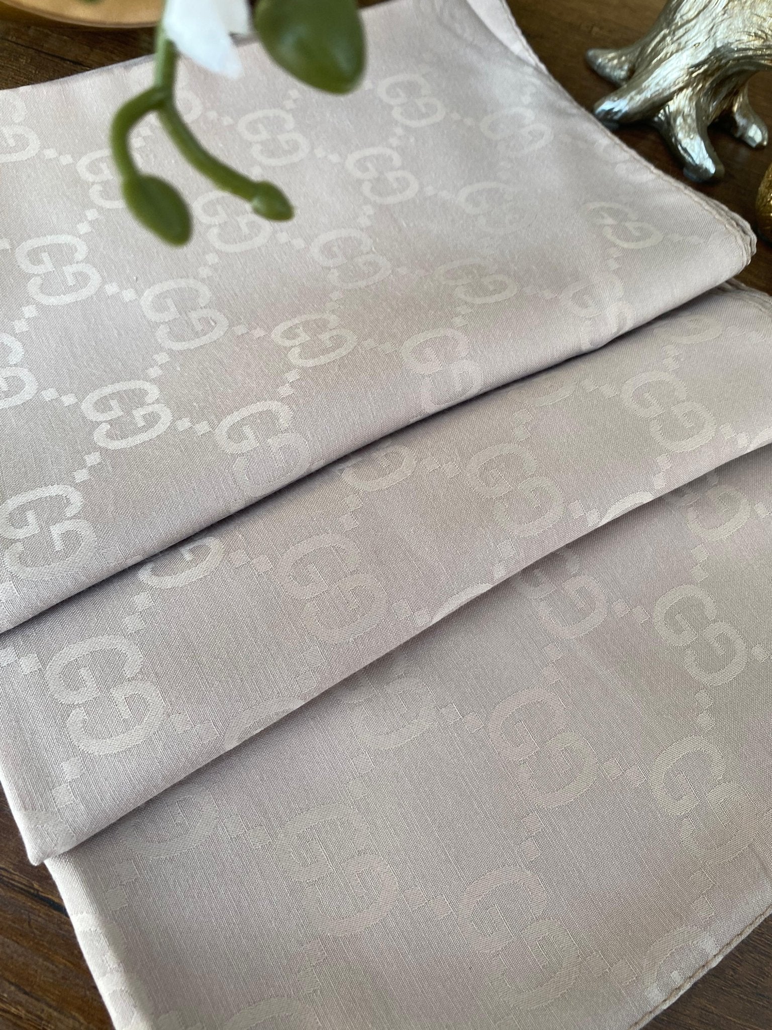 G Desen Pamuk Jakar Eşarp 10442 - Soft Vizon - Organic ScarfsOrganic Scarfs