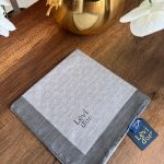 LEVİDOR Monogram Eşarp 17687 - Füme