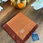 LEVİDOR Monogram Eşarp 17687 - Kiremit