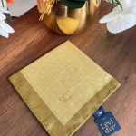 LEVİDOR Monogram Eşarp 17687 - Yağ Yeşili