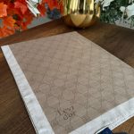 LEVİDOR Monogram Şal 17657 - Bej