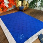 LEVİDOR Monogram Şal 17657 - Saks