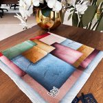 LEVİDOR Organic Kokulu Pamuk Eşarp PK-89 - Buzul Mavisi