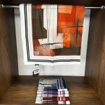 LEVİDOR Organic Kokulu Pamuk Eşarp PK-92 - Kiremit