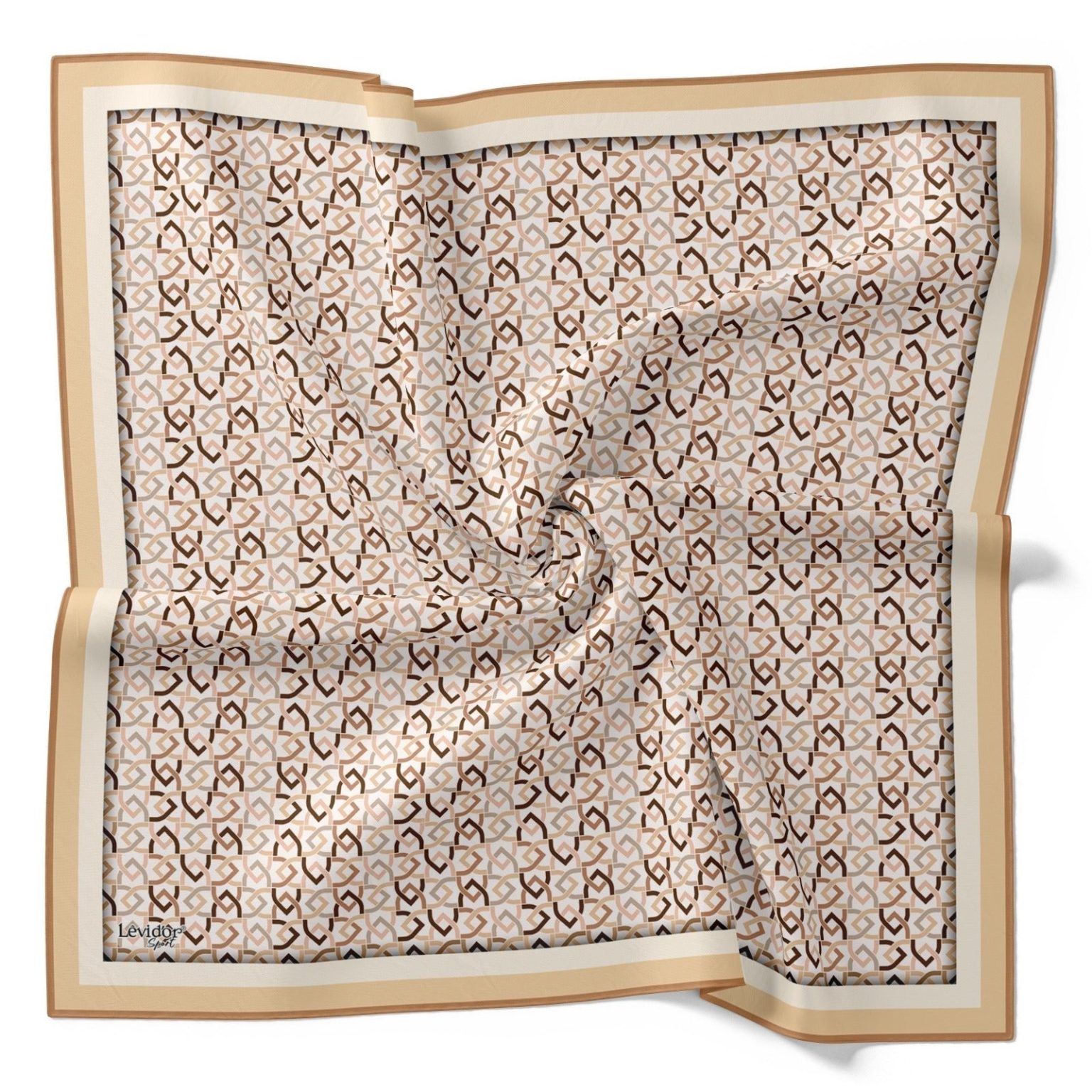 Levidor Pamuk Sport Eşarp 32293 - Bej - Organic ScarfsOrganic Scarfs