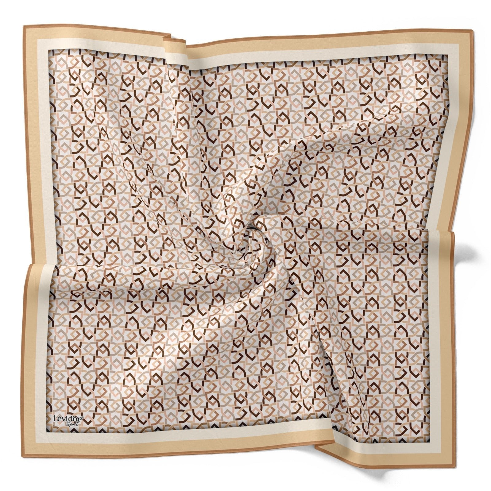 Levidor Pamuk Sport Eşarp 32293 - Bej - Organic ScarfsOrganic Scarfs