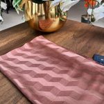 LEVİDOR Wave Jakarlı Şal 17175 - Çikolata