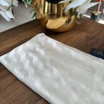 LEVİDOR Wave Jakarlı Şal 17175 - Ekru