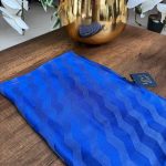 LEVİDOR Wave Jakarlı Şal 17175 - İndigo