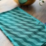 LEVİDOR Wave Jakarlı Şal 17175 - Zümrüt