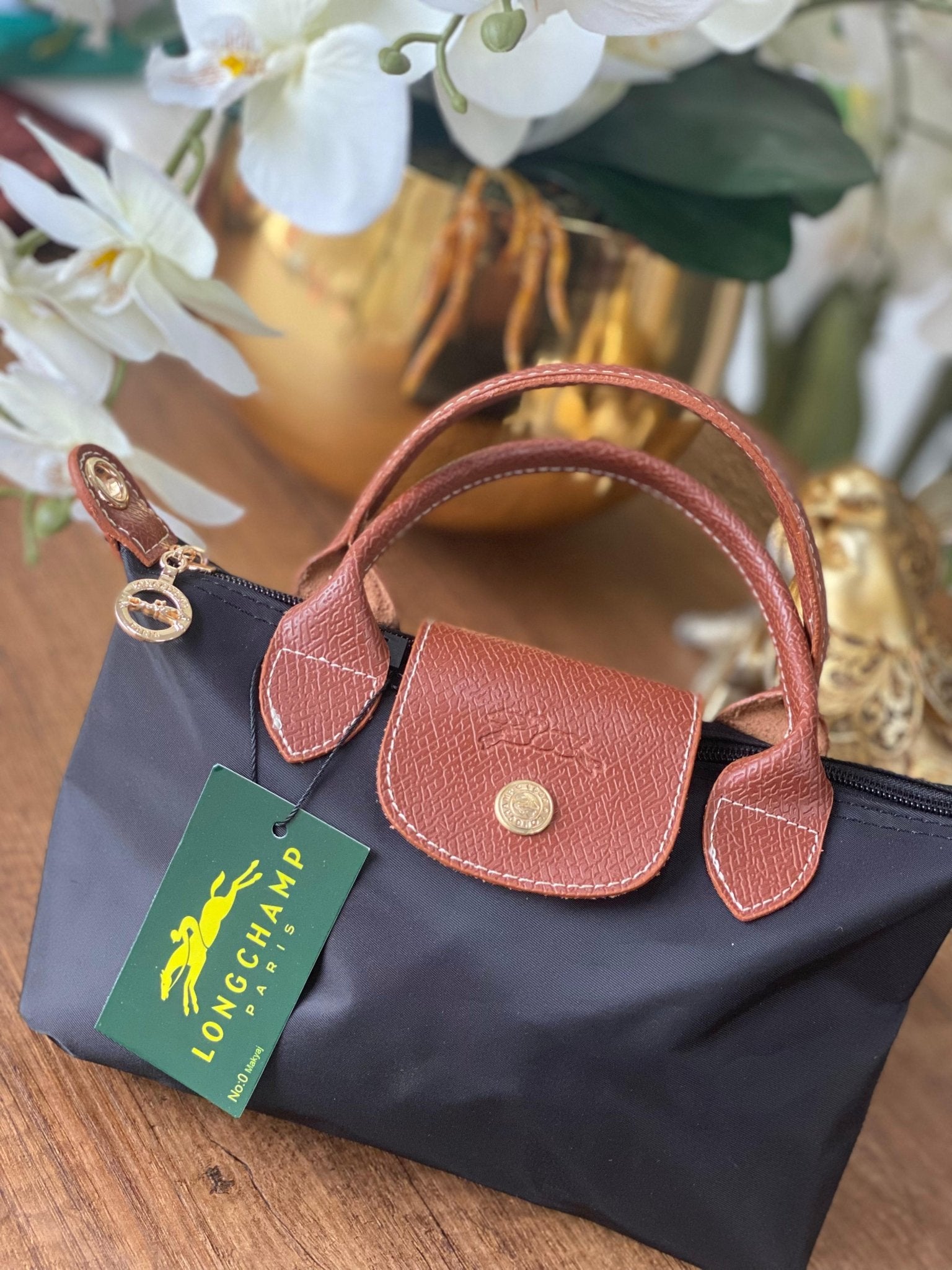 Longchamp Mini Çanta - Siyah - Organic ScarfsOrganic Scarfs