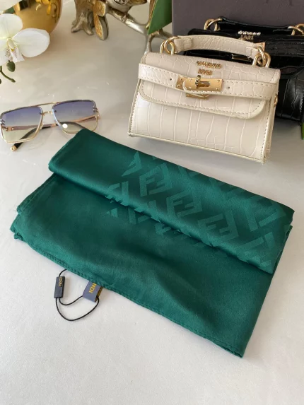 İthal Jakar Fendi Eşarp 44115 - Zümrüt