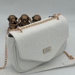 Vakko Aynalı Çanta - Beyaz