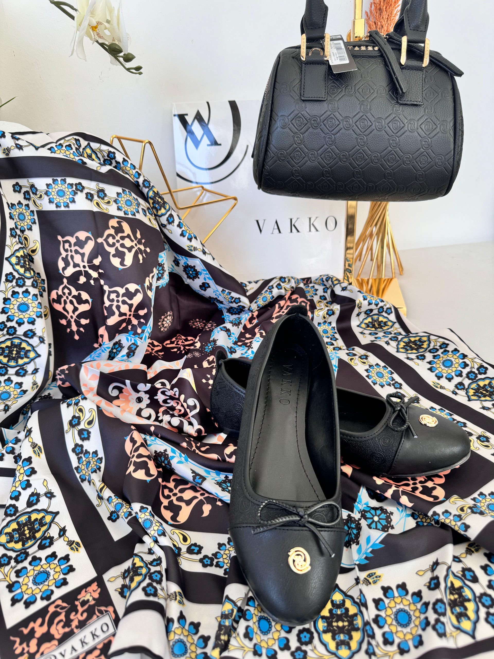 Vakko Babet Ayakkabı - Siyah