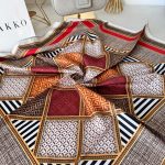 Colors Plus 44879 Desen Twill Eşarp - Kırmızı