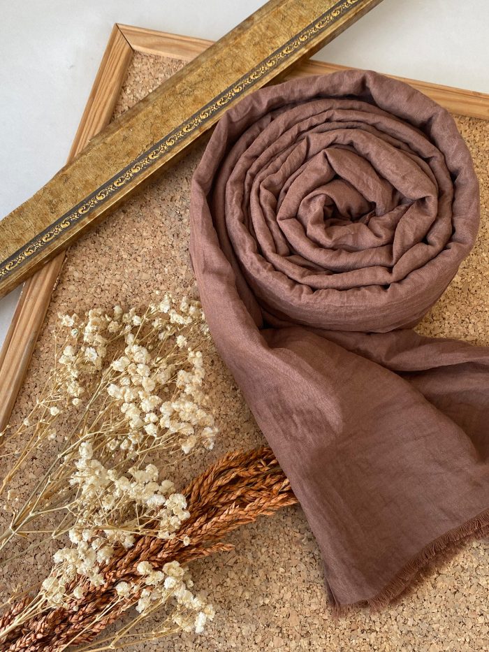 Oxygen Pamuk His Serisi - kızıl kahve - ŞAL