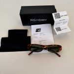 SAINT LAURENT 557 SHADE 002 53 Kahverengi Kadın Güneş Gözlüğü