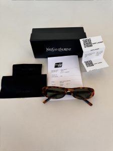 SAINT LAURENT 557 SHADE 002 53 Kahverengi Kadın Güneş Gözlüğü