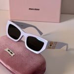 MIU MIU 09WS 1AB5S0 Beyaz Kadın Güneş Gözlüğü