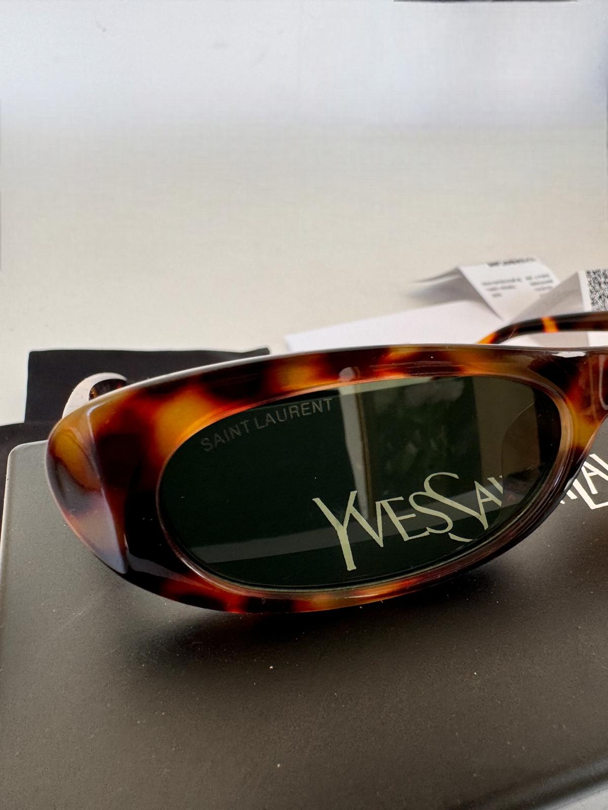 SAINT LAURENT 557 SHADE 002 53 Kahverengi Kadın Güneş Gözlüğü - Görsel 3