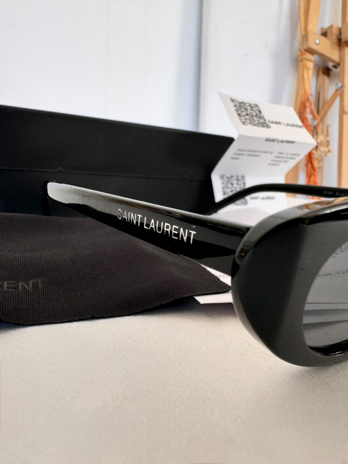 SAINT LAURENT 557 SHADE 001 53 Siyah Kadın Güneş Gözlüğü - Görsel 2