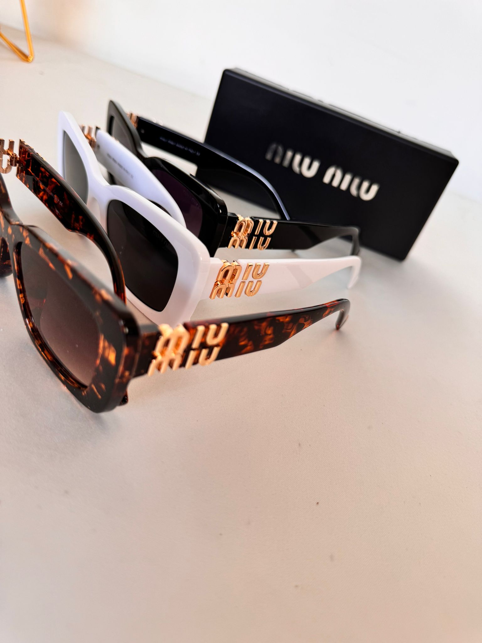 MIU MIU 09WS 1AB5S0 Beyaz Kadın Güneş Gözlüğü - Görsel 3