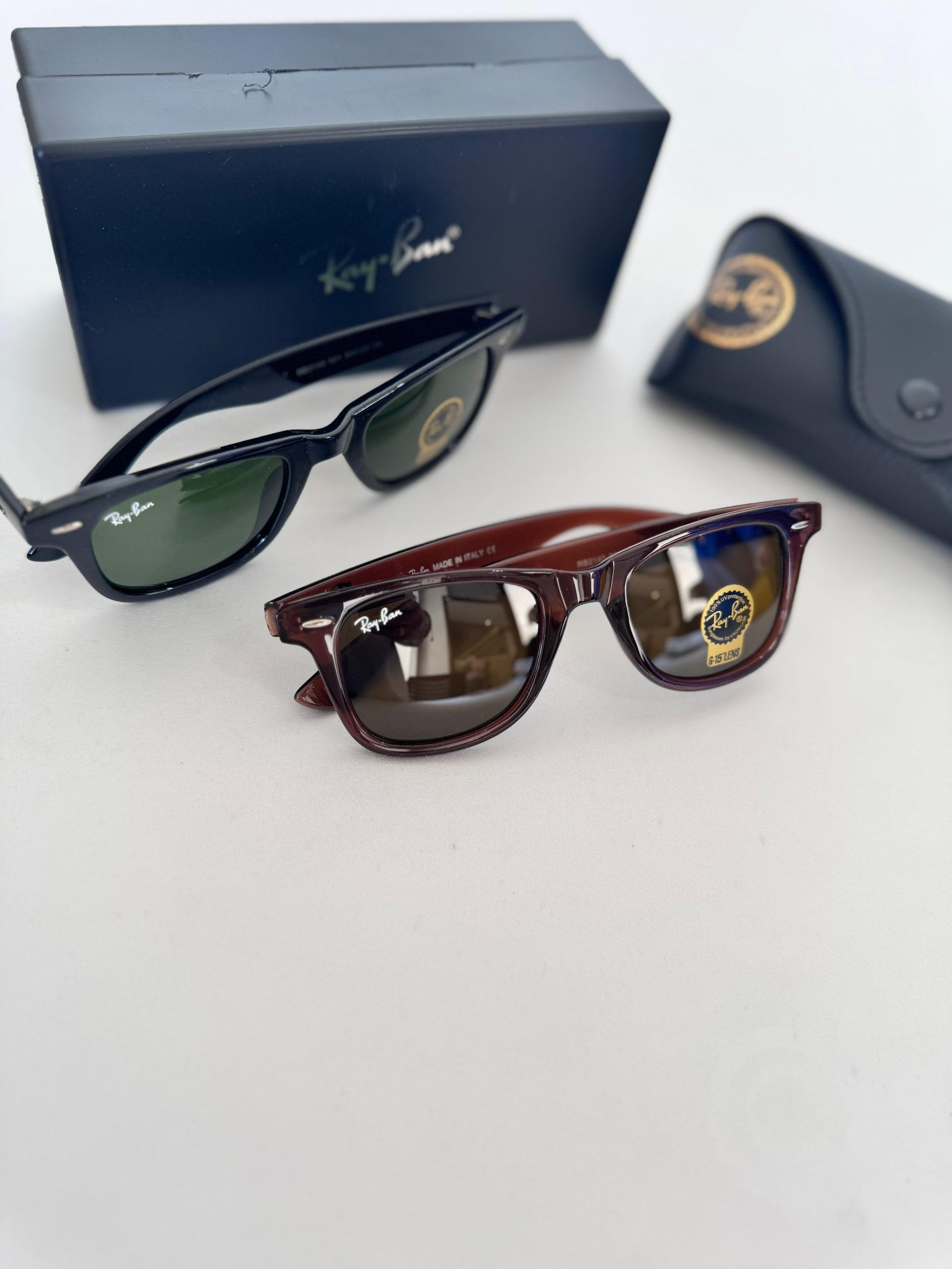 Ray-Ban Wayfarer Siyah Unisex Güneş Gözlüğü - Görsel 3