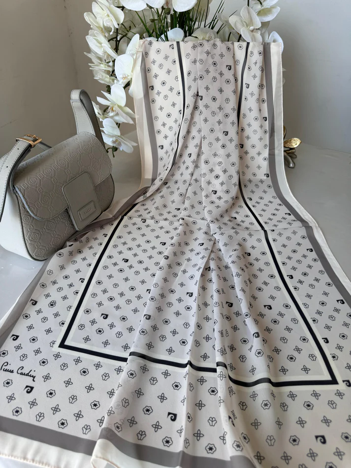 Pier Cardin İpeksi Şal 44137 - Gri