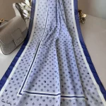 Pier Cardin İpeksi Şal 44137 - Bebe Mavisi