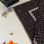 Pier Cardin Twill Eşarp 44132 - Siyah