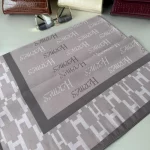 Hermes Saten İpek Eşarp 44123 - Vizon