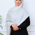 Kibrit Desen İpeksi Jakar Şal 44511 - Taş