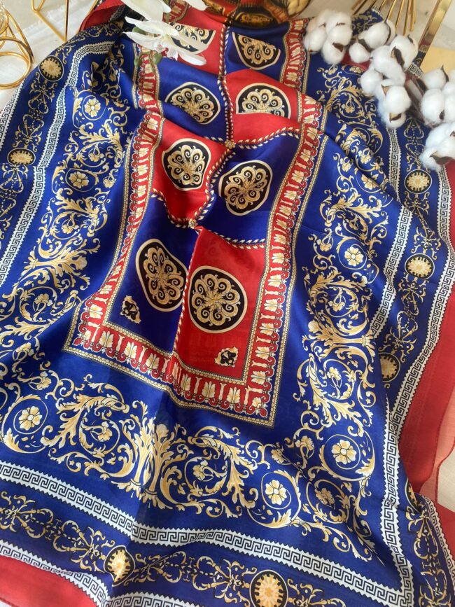 Versace Pamuk Soft Şal 61535 - Kırmızı