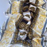 Versace Vual İpek Şal 614412 - Bej