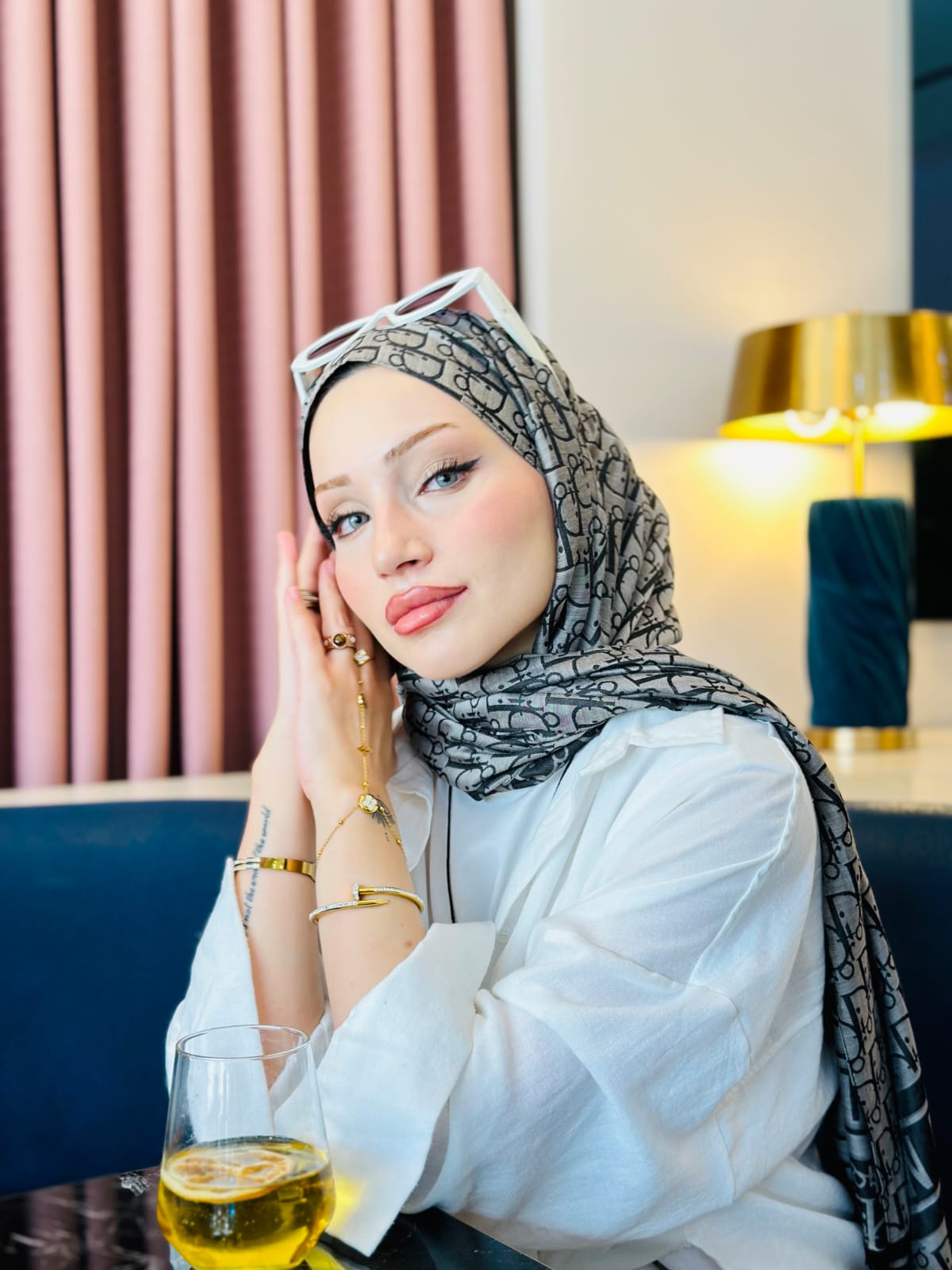 Dior Çift Taraflı İtalyan Pamukİpek Şal 96518 – Gri Siyah