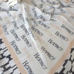 Hermes Saten İpek Eşarp 44123 - Bej