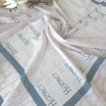 Hermes Saten İpek Eşarp 44123 - Duman