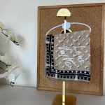 Louis Vuitton İmzalı Twill İpeksi Eşarp 491492 - Camel