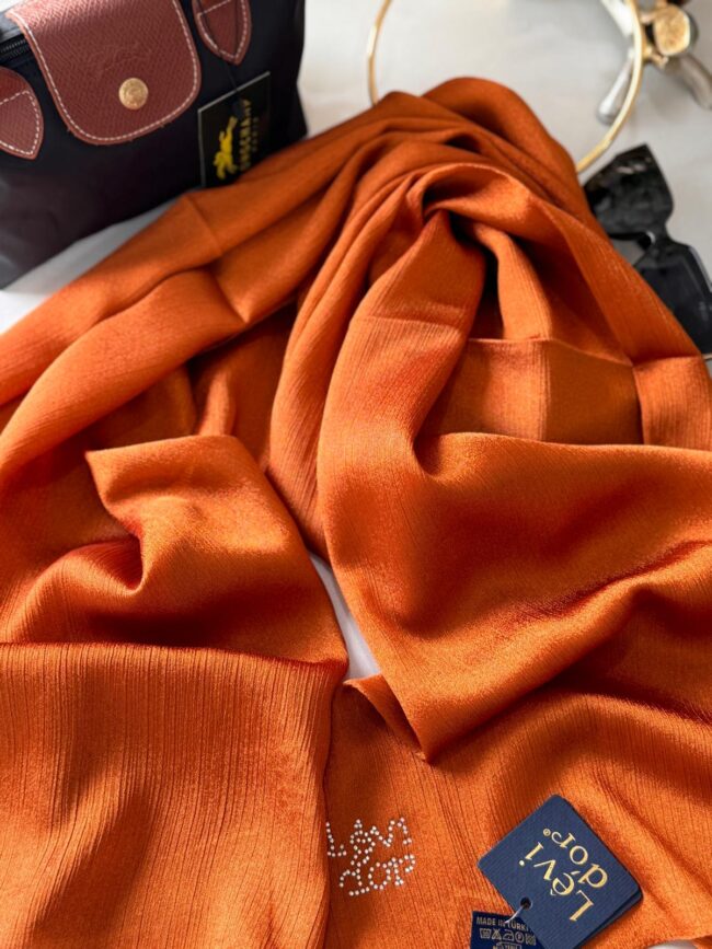 Levidor Kristal Yoryo Şal 16842 - Turuncu