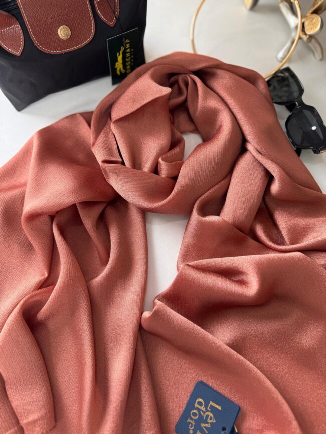 Levidor Kristal Yoryo Şal 16842 - Kiremit