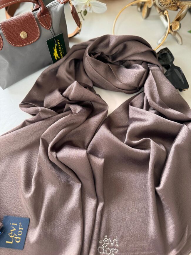 Levidor Kristal Yoryo Şal 16842 - Koyu Vizon