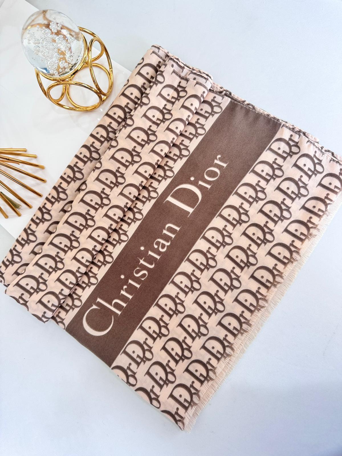 Dior Pamuk Soft Şal 61572 - Sütlü Kahve