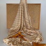 Dior İthal Vual İpek Şal 014461 - Camel