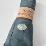 Organic Scarfs Bambu Kraş Şal Modeli - çağla