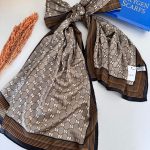 Gucci İthal Vual İpek Şal  44983 -  Vizon