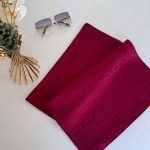 Ajda Desen Pamuk Jakar Şal - Bordo