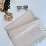 Ajda Desen Pamuk Jakar Şal - Bej