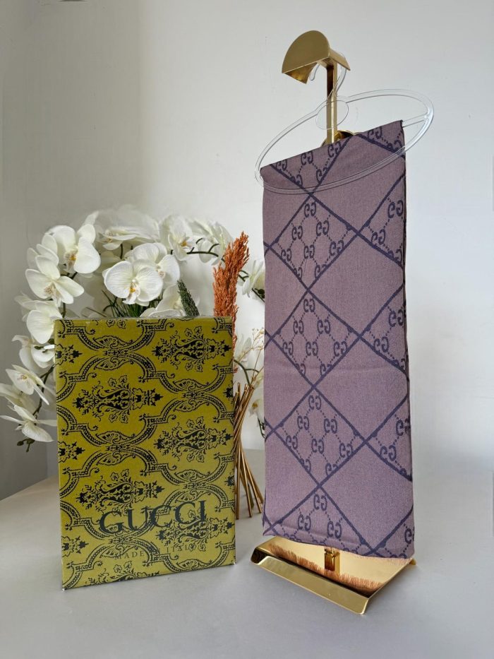 G Desen Pamuk Şal 61440 - Gül Kurusu