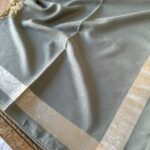 Versace Desenli İtalyan Eşarp 93584 - Mercan Yeşili